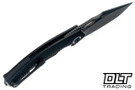 Kunwu Poon Padre - Full Black Diamond Texture Titanium - DLC S90V Blade