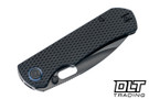 Kunwu Verta Excalibur - Full Black Diamond Texture Titanium - DLC Elmax Blade