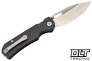 Kunwu Verta Excalibur - Black Carbon Fiber - Satin Elmax Blade