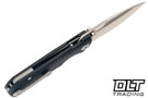 Kunwu Verta Excalibur - Black Carbon Fiber - Satin Elmax Blade