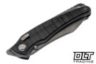 Hawk Knives Talon M390 - Titanium Handle - Uni Black FatCarbon Overlay