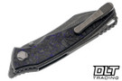 Hawk Knives Talon M390 - Titanium Handle - Purple TechnoCarbo Overlay