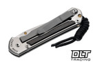 Chris Reeve Small Sebenza 31 - Polished Blade - Bog Oak Inlay - #49