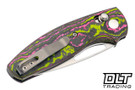 Three Rivers Manufacturing Bulldog REV B MagnaCut - Riverlok - 3D Contoured - Watermelon Sugar Camo Carbon Fiber