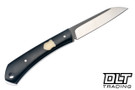 Hammer Down Forge Companion - Black Canvas Micarta - G-10 Shield - 3V Blade