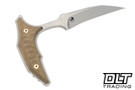 Microtech Bee - Antique Bronze Anodized Titanium - Apocalyptic Blade - Marfione Select - 218-10APMS2