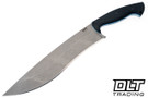 Work Tuff Gear Mad Dog - Tiger Stripe K329 Blade - Black Textured G-10 - Blue Liners - Black Kydex