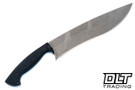 Work Tuff Gear Mad Dog - Tiger Stripe K329 Blade - Black Textured G-10 - Blue Liners - Black Kydex