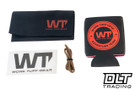 Work Tuff Gear Mad Dog - Tiger Stripe K329 Blade - Black Textured G-10 - Blue Liners - Black Kydex