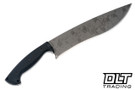Work Tuff Gear Mad Dog - Hand Rub Apocalypse K329 Blade - Black Smooth G-10 - Black Kydex