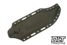 Work Tuff Gear V44X - Hand Rub Apocalypse SK85 Blade - Brown Canvas Micarta - OD Green Kydex
