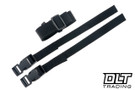 Work Tuff Gear V44X - Hand Rub Apocalypse SK85 Blade - Black Gator Grip - Black Kydex