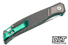 CRKT Scar Linerlock - Textured Aluminum - D2 Blade