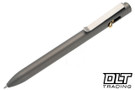 Tactile Turn Switch Pen - Short - Stonewashed Titanium