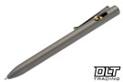 Tactile Turn Switch Pen - Short - Stonewashed Titanium