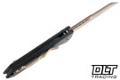 Heretic Jinn Manual - Bronze MagnaCut Blade - Bronze Hardware - Carbon Fiber Chassis
