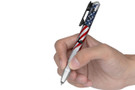 Olight O'Pen 3 Multifunctional Pen Light - Green Laser - Stars & Stripes