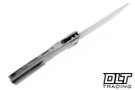 MachineWise Sonora - Raw Ti Bolster - Streamline Stonewash Titanium - Stonewash S90V Blade #2066