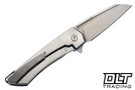 MachineWise Mojave - Epicenter Stonewash Titanium - Lightwash S90V Blade #1279