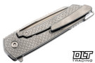 MachineWise Mojave - Mosaic Zirblast Titanium - Lightwash S90V Blade #1277