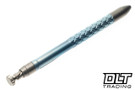MachineWise ROTA Pen - Parker - Aqua Knurled Titanium - Twist Cap #0314