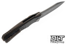 Hawk Knives Talon M390 - Bronze Titanium Handle - Bronze TechnoCarbo Overlay
