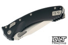 Microtech Amphibian Mini Ram-Lok - Black Handle - Stonewashed Blade - 137MRL-10