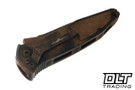 Microtech SOCOM Elite Auto Set - Plaque Outbreak Handle - Plaque Outbreak Blade - Signature Series - 160A-1SETPLOBSS