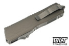 Microtech Scarab II Gen III - Natural Clear Handle - Apocalyptic Tanto Blade - 1177-12APNC