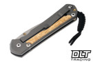 Chris Reeve Large Sebenza 31 - Box Elder Inlay - #106
