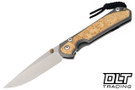 Chris Reeve Large Sebenza 31 - Box Elder Inlay - #108