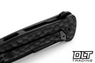 LionSteel Emmet - Black Hammertone Aluminum - PVD Stonewashed MagnaCut Blade