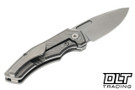 Griffin Scout F2 - Milled Topo Titanium - Stonewash MagnaCut Blade
