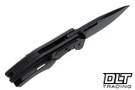 Griffin Scout F2 - Blackwash Titanium - Marbled Carbon Fiber Inlay - Blackwash MagnaCut Blade