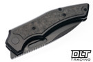 Griffin Scout F3.5 - Blackwash Titanium - Marbled Carbon Fiber Inlay - Blackwash MagnaCut Blade