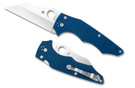 Spyderco YoJumbo - Cobalt Blue G-10 - SPY27 Blade