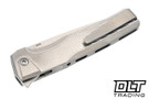 MachineWise Sonora - Raw Ti Bolster - Stonewash Sunray Titanium - Stonewash S90V Blade #2069