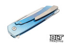 MachineWise Mojave - Blue Epicenter Titanium - Lightwash S90V Blade # 1302