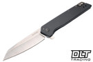 Kershaw Misdirect XL 1441 - Gray Stainless Steel - Stonewash 4Cr14 Reverse Tanto Blade