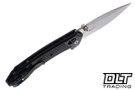 Kershaw Bonneville 6000 - Black GFN Handle - Stonewash 14C28N  Blade