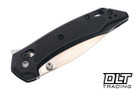 Kershaw Bonneville 6000 - Black GFN Handle - Stonewash 14C28N  Blade