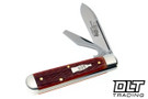 Great Eastern Cutlery Tidioute - #15 Crown Lifter Cinnabar Jigged Bone