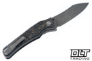Hawk Knives Talon M390 - Titanium Handle - Bronze TechnoCarbo Overlay