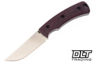 Three Rivers Manufacturing Tagalong - Double Coral Red Micarta - MagnaCut Blade