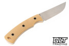 Three Rivers Manufacturing Tagalong - Linen Bone Micarta - MagnaCut Blade