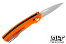 Three Rivers Manufacturing Bulldog Rev-B MagnaCut - 3D Contoured Lizard Skin - Hunter Orange G-10