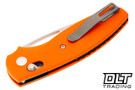 Three Rivers Manufacturing Bulldog Rev-B MagnaCut - 3D Contoured Lizard Skin - Hunter Orange G-10