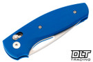 Three Rivers Manufacturing Bulldog Rev-B MagnaCut - 3D Contoured Lizard Skin - Royal Blue G-10