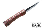 Darlington Edgecraft Sugar Mama - Flamed Sapele Wood - Tapered A2 Blade - Convex Grind