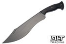RMJ Tactical Sapper - 80CrV2 Tungsten Cerakote - Black G-10